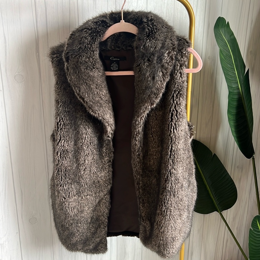 Faux vest